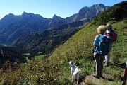 13 Passo di Marogella,  vista su Alpe Corte-Valcanale, Secco,Fop,Valmora,Arera